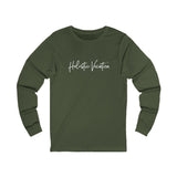 Holistic Vocation Long Sleeve Tee — “got purpose?” Wellness Shirt - White Design