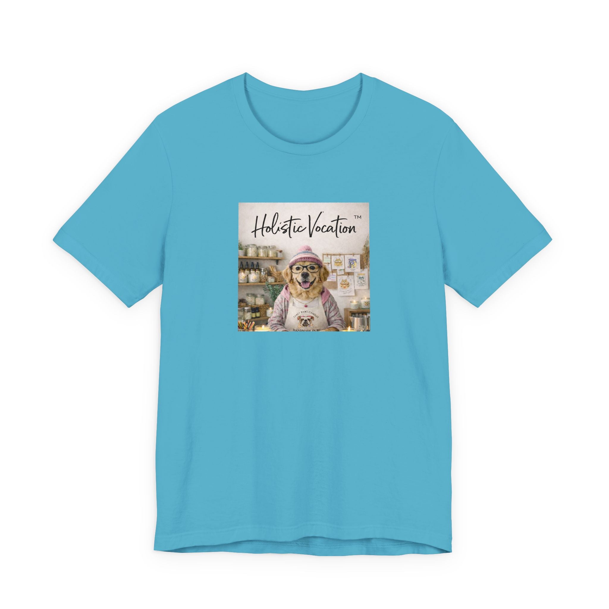 Dog Baker T‑Shirt — "Holistic Vocation" Cute Puppy Baker Graphic Tee