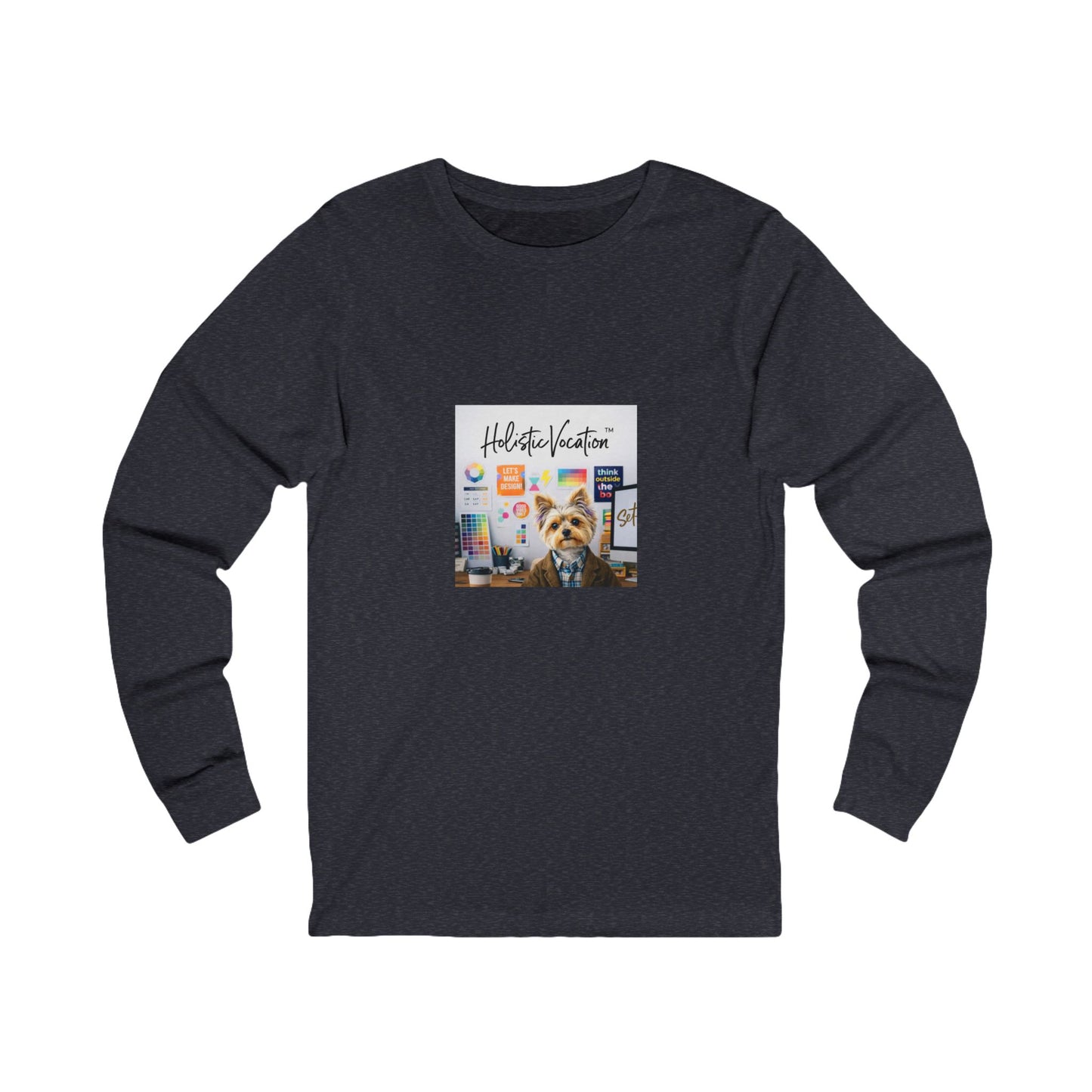Honor your vocation Long Sleeve Tee — Beach Dog Graphic