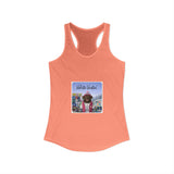 Honor your vocation Retro Dog Graphic Women's Ideal Racerback Tank