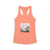 Honor your vocation Beach Dog Graphic Women's Ideal Racerback Tank