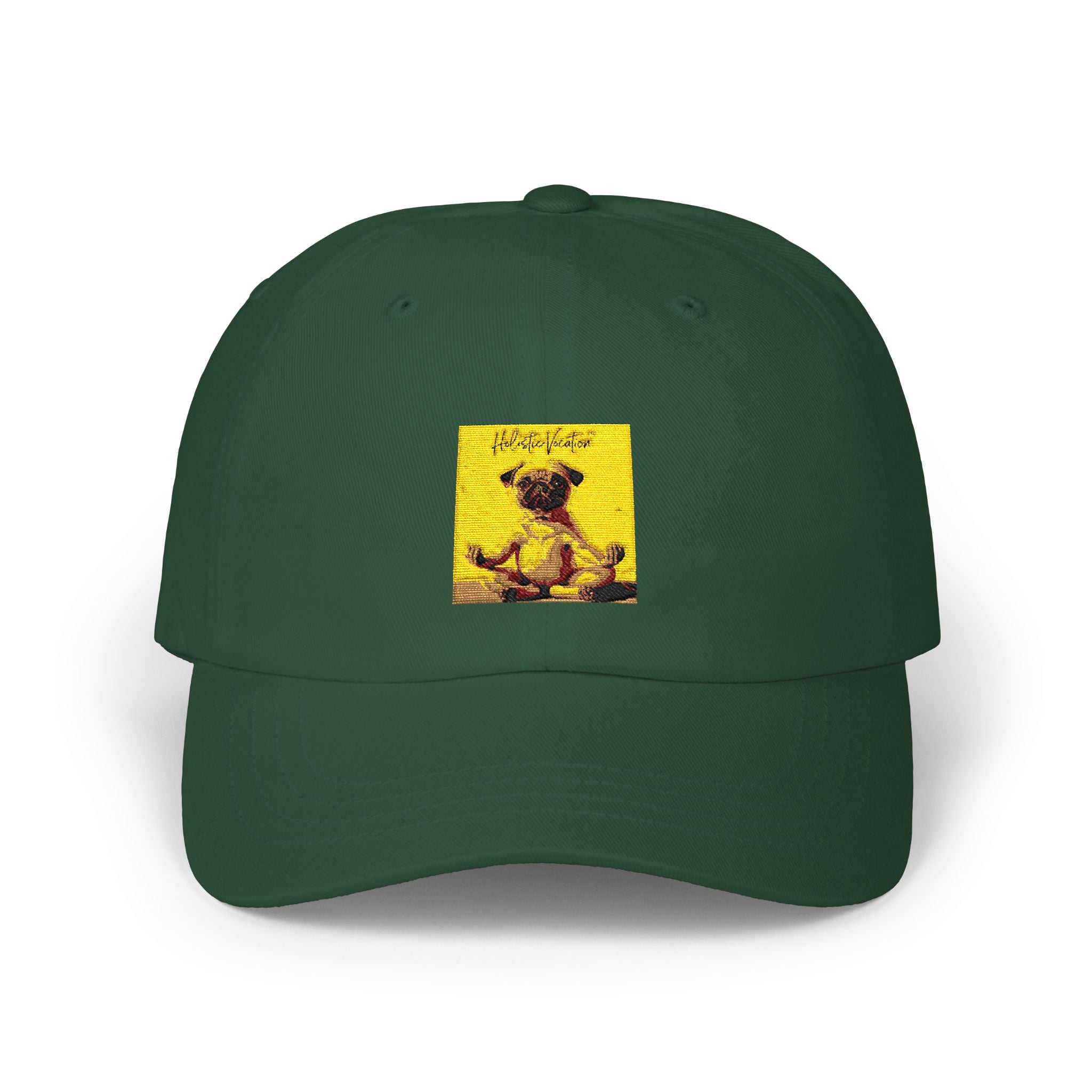 Honor your vocation Dad Cap with Vintage Teddy Bear Patch — Cute Retro Dad Hat