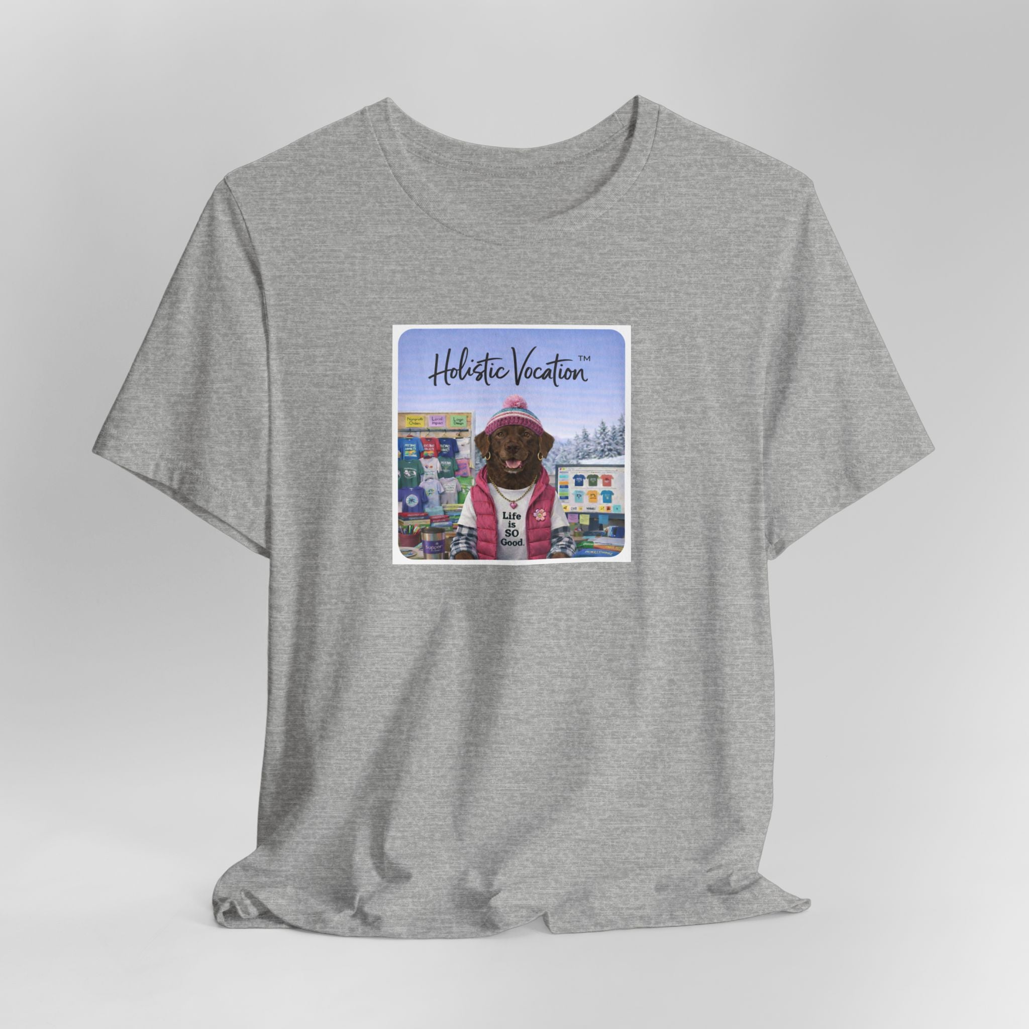 Honor your vocation Dog Vacation T-Shirt — Retro Dog Graphic Tee