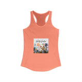 Honor your vocation Beach Dog Graphic Women's Ideal Racerback Tank