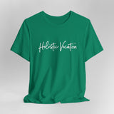 Holistic Vocation Tee — Minimal Script Spiritual Wellness T‑Shirt