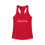 Women's Ideal Racerback Tank - White Design