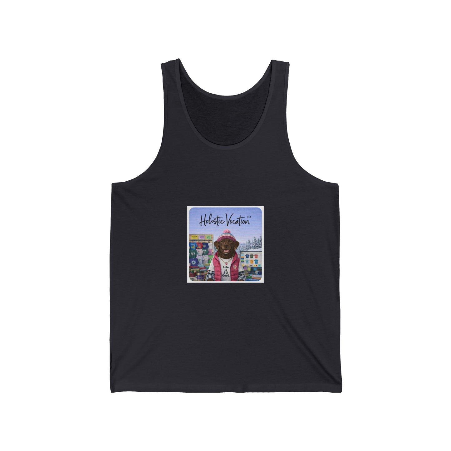 Honor your vocation Dog Tank Top — Cute Pup Beach Travel Graphic Tank