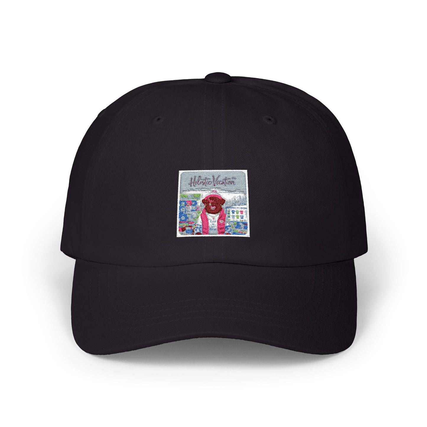 Honor your vocation Dad Cap — Festive Snow Globe Santa Design Holiday Baseball Hat