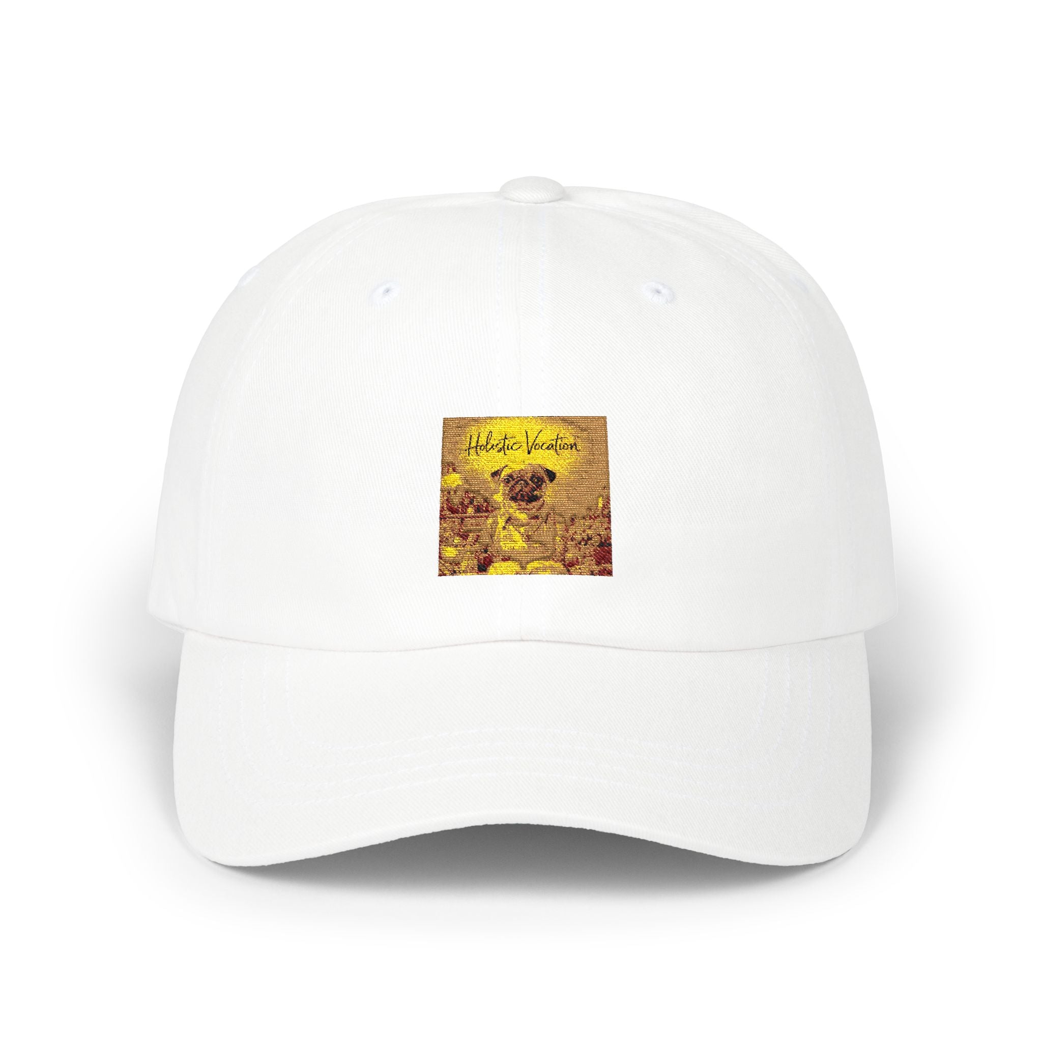 Honor your vocation Dad Cap — Gold Foil Skull Embroidered Baseball Hat